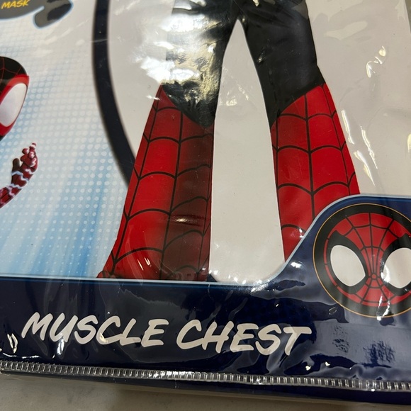 Rubie's Red and Black Spider Superhero Costume - Picture 7 of 11